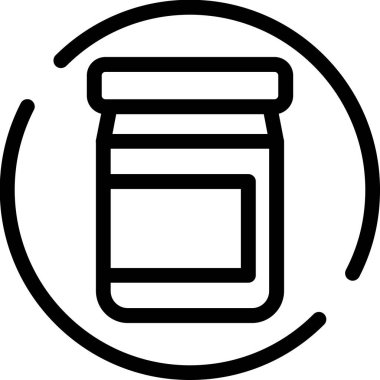 Gıda simgesinin vektör illüstrasyonu