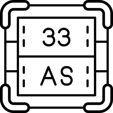 Bir b 3 simgesinin vektör illüstrasyonu