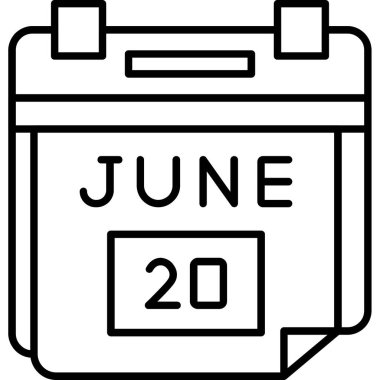 Tek bir günlük takvimde 10 Haziran tarihi