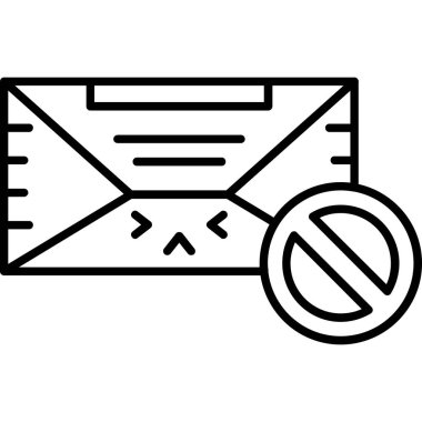 e- posta iletisi vektör illüstrasyonu