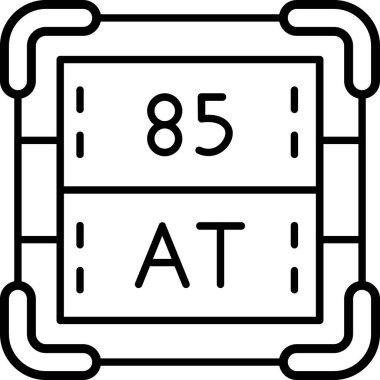 Bir b simgesinin vektör illüstrasyonu