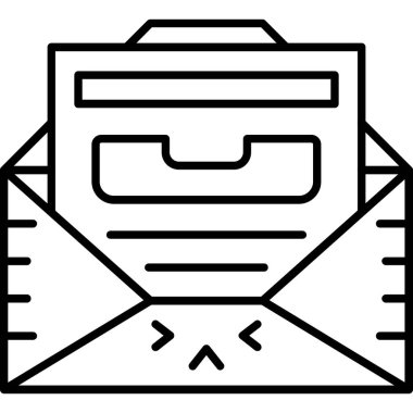 posta zarfı simgesi, özet biçimi