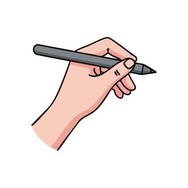 Yaratıcı Sanat için Grafik Stylus. Bir insan avuç içi modern bir elektronik kalemi sıkıca tutar. Bu, sanatsal ifade, kesinlik ve dijital tasarımın gücünü sembolize eder..