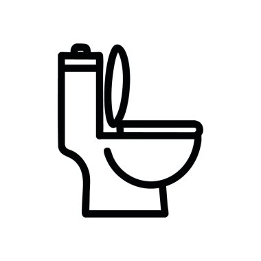 Tuvalet Simgesi Vektör Sanatı. Tuvaleti gösteren canlı bir vektör grafiği. Bu evrensel resim grafiği, işaret ya da web tasarımları için ideal bir tuvalet, konfor ya da su dolabını belirtir..