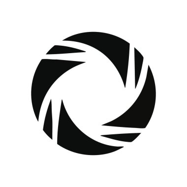 Fotoğraf Açıklığı Sembolü. Görsel odaklanma ve yaratıcı görme için göz alıcı optik cihaz. Hassasiyeti, yakalama anlarını ve sanatsal bakış açısını temsil eder..