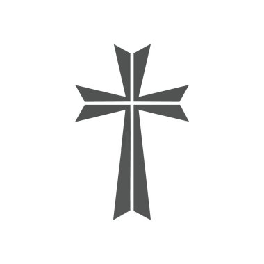 Geometrik Hıristiyan Haç Simgesi. Bu zarif kutsal simge sarsılmaz bağlılığı ve ruhsal bağlantıyı simgeliyor. Minimalist tasarımı derin bir inancı ve mirası çağrıştırıyor..
