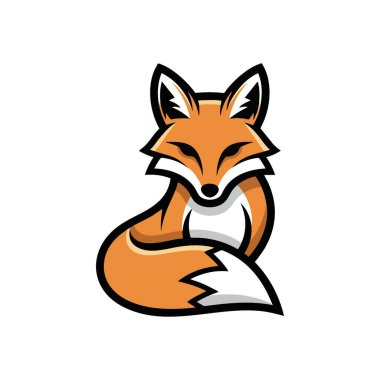 Parlak Turuncu Tilki Dijital Çizimi. Bu sanat eseri kurnaz bir Vulpin yaratığını temsil ediyor. Zeka ve çevikliği somutlaştırıyor. Çağdaş markalaşma görselleri için mükemmel bir amblem..