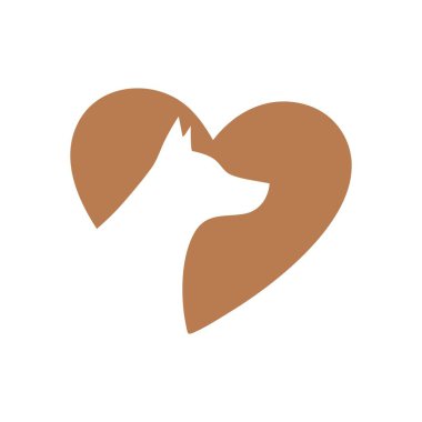 Sadakat Aşk Hayvan Kalbi Simgesi. Bu minimalist grafik tüylü dostlarımıza olan derin sevgimizi güzel bir şekilde aktarıyor. Bağlılığı, özeni ve hayvanlarla insanlar arasındaki özel bağı simgeler..