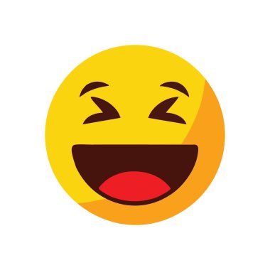 Neşeli Sarı Gülen Emoji. Muazzam bir tezahürat saçan enfes bir animasyon. Bu canlı grafik, büyük bir mizahı iletmek için ideal, saf mutluluk ve eğlenceyi temsil ediyor..