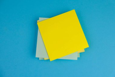 blank paper next to school tools with no word as a template for text space concept. business and education concept