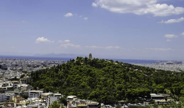 Panorama Atene Grecia — Foto Stock