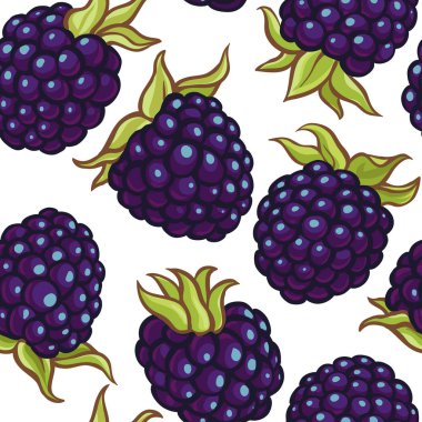 BlackBerry çilek vektör desen