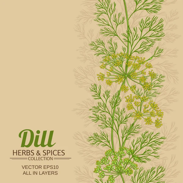 dereotu vektör arka plan