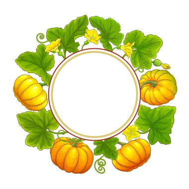 kabak vektör çerçevesi