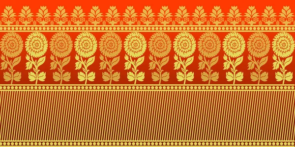 güzel grafik sari tasarımı ve bu sari tasarımı Hint stili ki bu tekstil moda endüstrisi için ve duvar kağıdı arkaplanı olarak kullanılabilir ve web sitesi bg bu stil Hindistan kökenlidir 