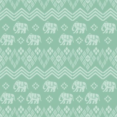 Asya tarzında popüler fil deseni bu fil grafiği Tayland 'da, Hindistan' da ve Güney Doğu Asya 'da modadır ve bu fil ve bebek fil tekstil endüstrisi ve herhangi bir paket için kullanılabilir. 