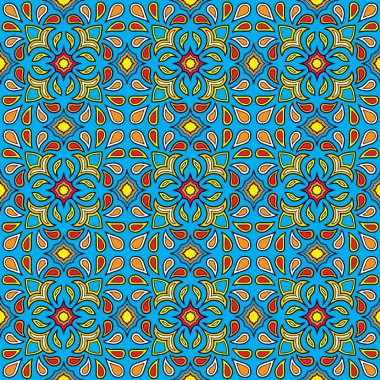 Soyut desen renk doodle kroki