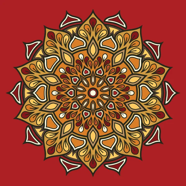 Mandala desen renk keyfi