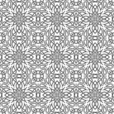 Boyama doodle kroki için soyut desen