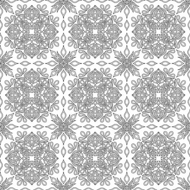 Boyama doodle kroki için soyut desen