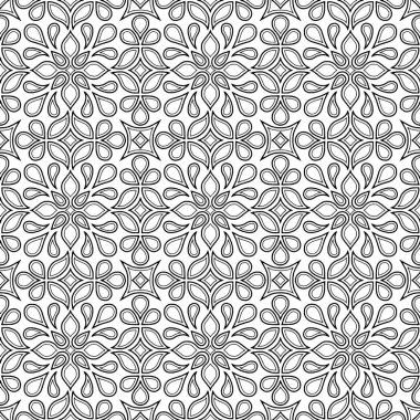 Boyama doodle kroki için soyut desen