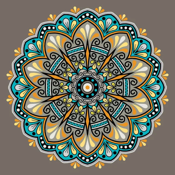 Mandala desen renk keyfi
