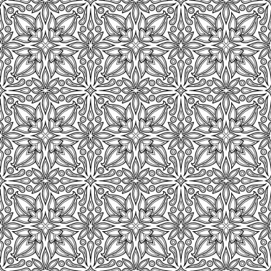 Boyama doodle kroki için soyut desen