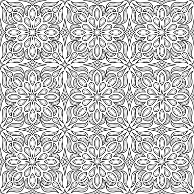 Boyama doodle kroki için soyut desen