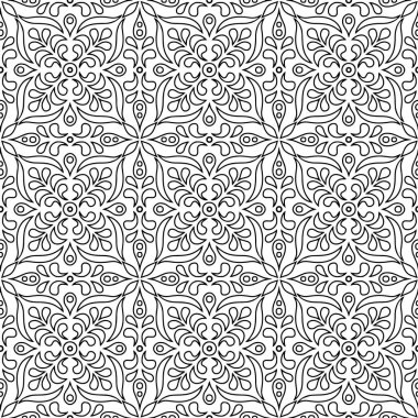 Boyama doodle kroki için soyut desen