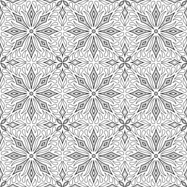 Boyama doodle kroki için soyut desen