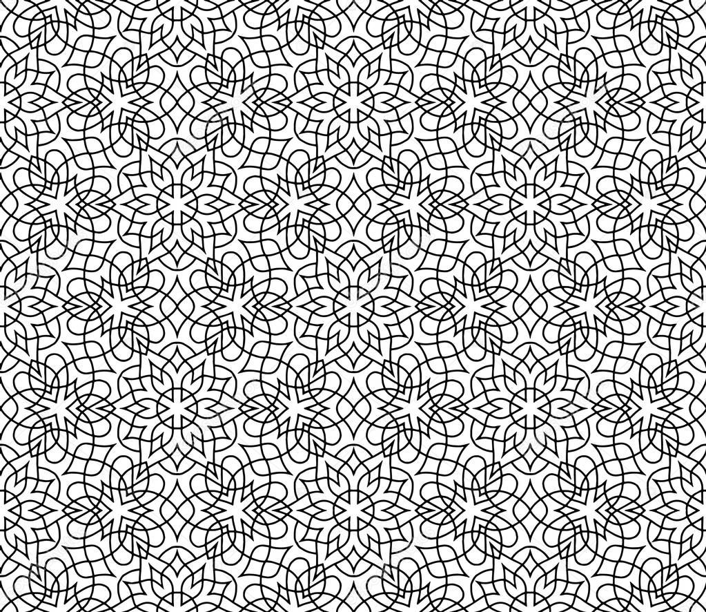 Abstract pattern for coloring doodle Sketch