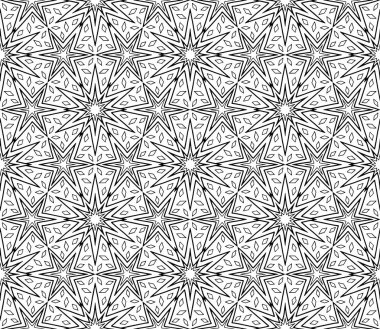 Boyama doodle kroki için soyut desen