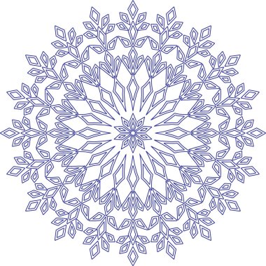 Kar tanesi Noel yılbaşı karalamalar kroki