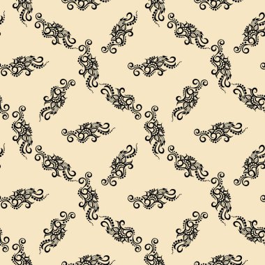 Soyut desen renk doodle kroki