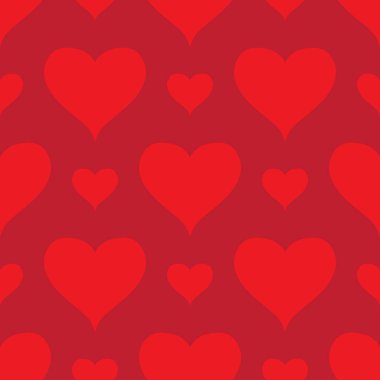 Desen St. Valentine's gün renk
