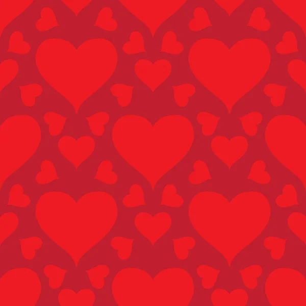 Desen Valentine Gün Renk — Stok Vektör