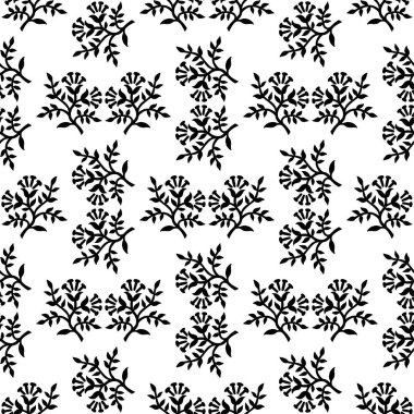 Soyut desen siyah ve beyaz doodle kroki