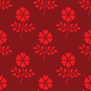 Desen St. Valentine's gün Renk eskiz doodles