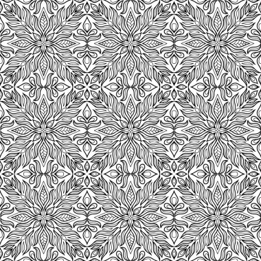 Boyama doodle kroki keyfi için soyut desen