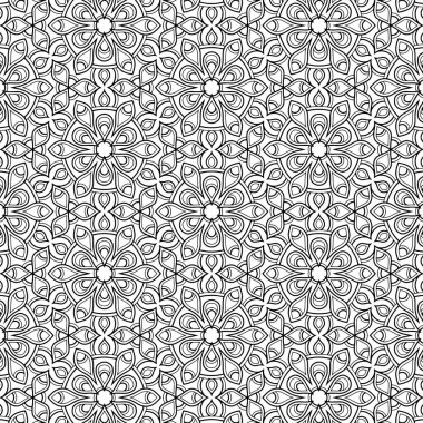 Boyama doodle kroki keyfi için soyut desen
