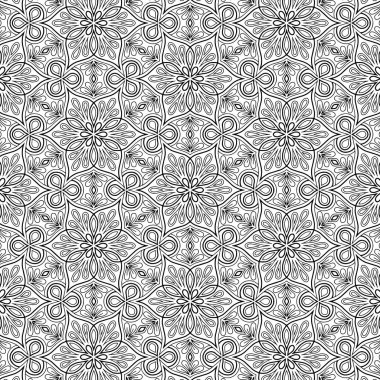 Boyama doodle kroki keyfi için soyut desen