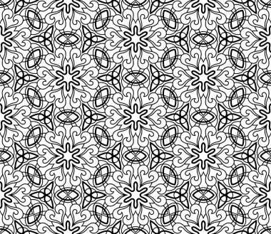 Boyama doodle kroki keyfi için soyut desen