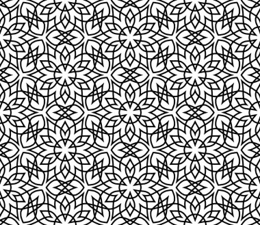 Boyama doodle kroki keyfi için soyut desen