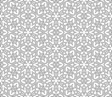 Boyama doodle kroki keyfi için soyut desen