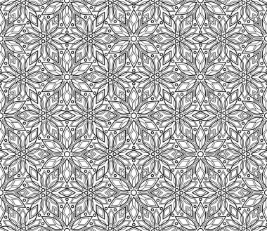 Boyama doodle kroki için soyut desen