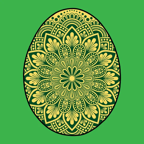 Huevo de Pascua alegría vacaciones color — Archivo Imágenes Vectoriales