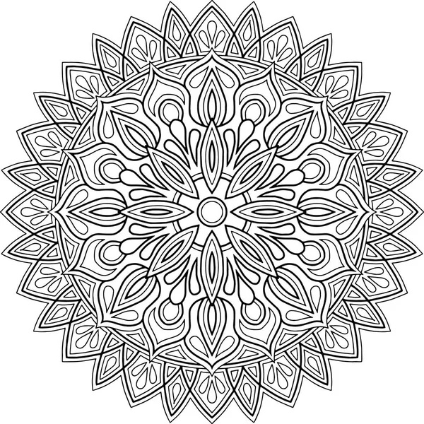 Mandala boyama kroki doodles rakam