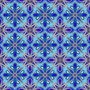 Doodles'ın renk çapraz soyut desenler