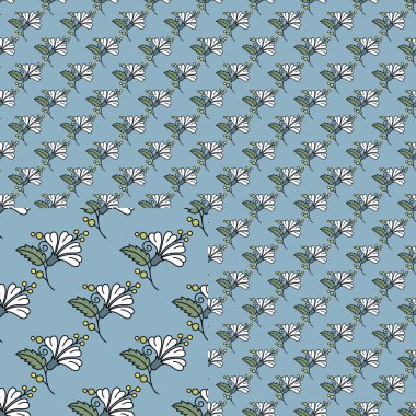 Soyut desen renk doodle