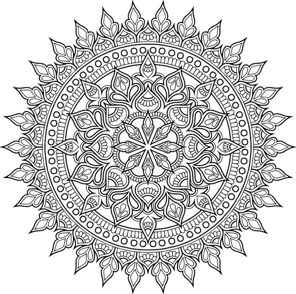 Mandala boyama kroki doodles rakam